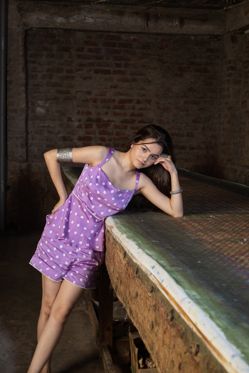 Gulnaar Peplum Cami