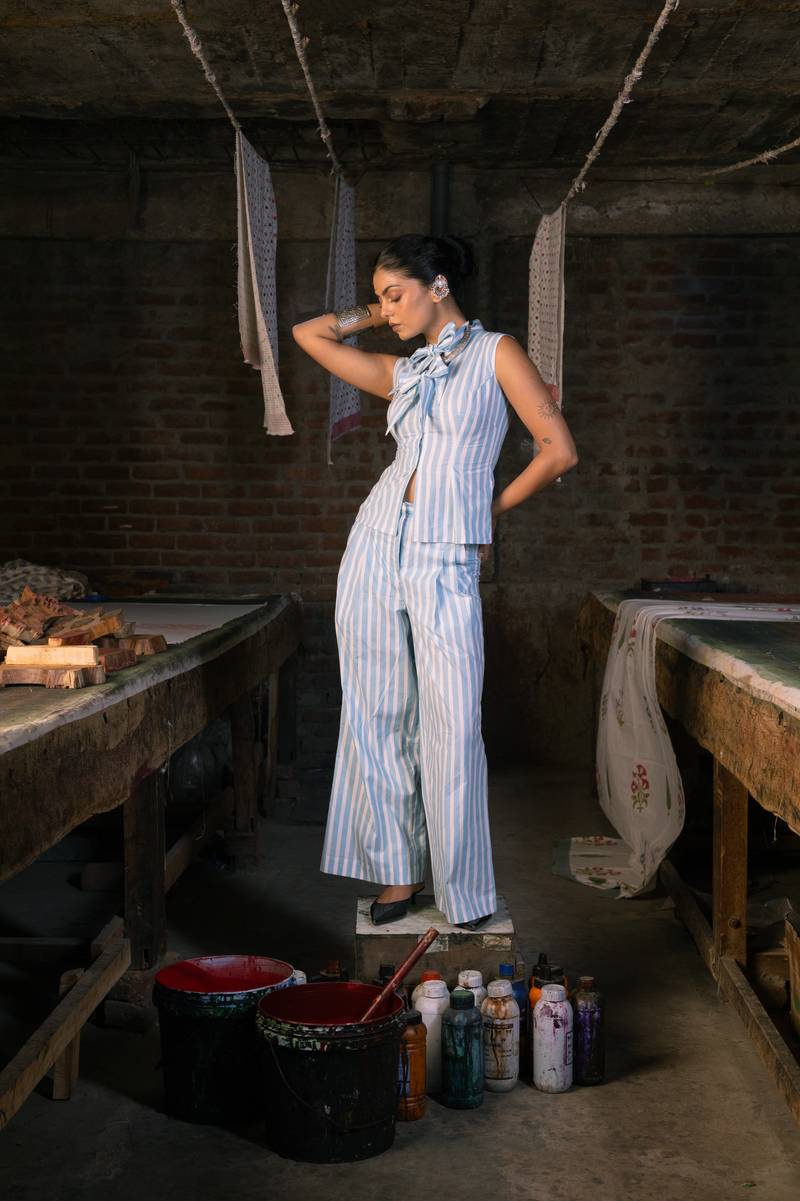 Lekha Pleated Trousers