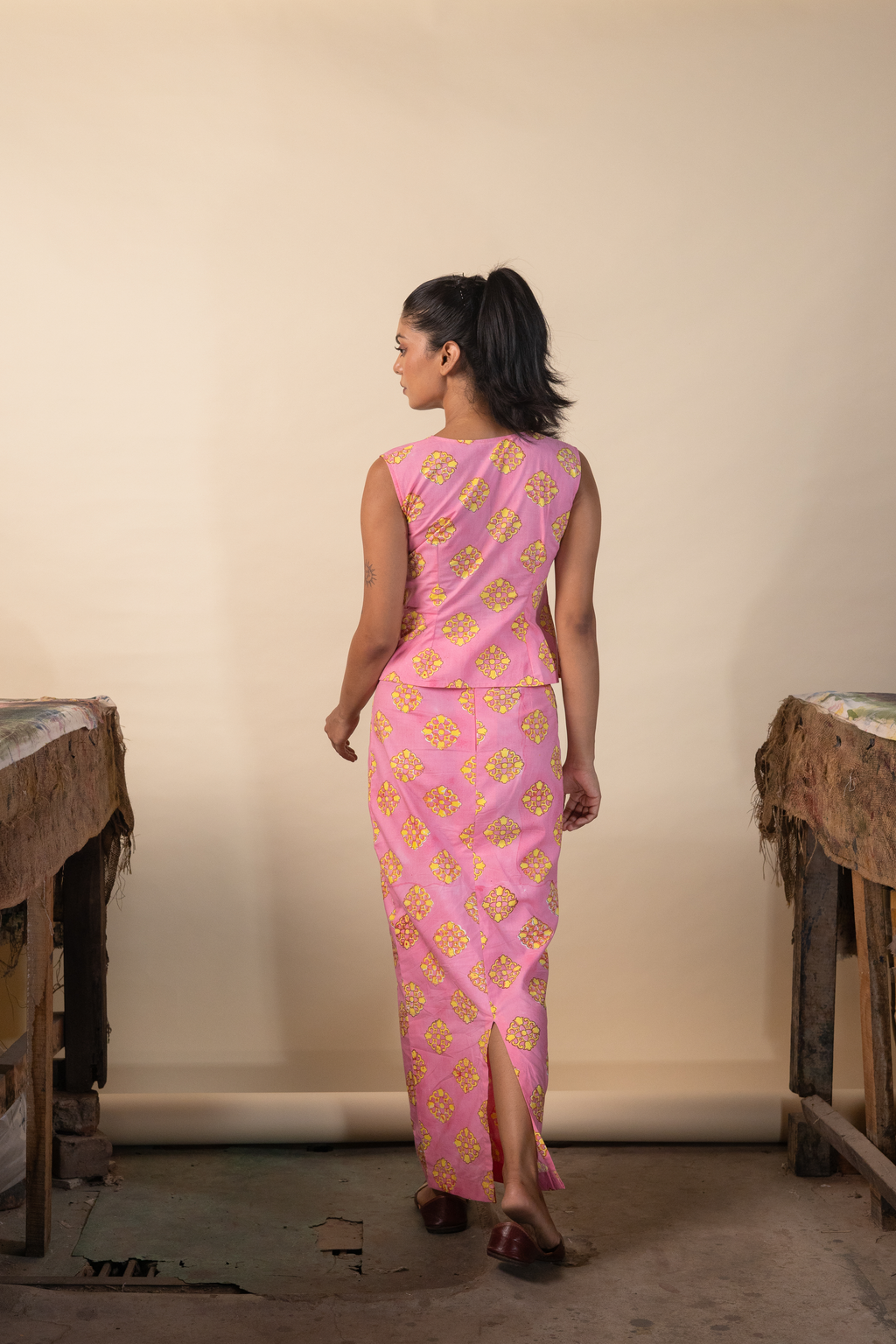 Ananta Column Skirt