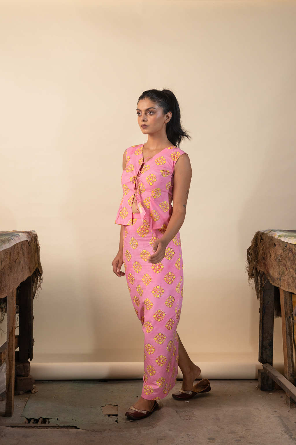 Ananta Column Skirt