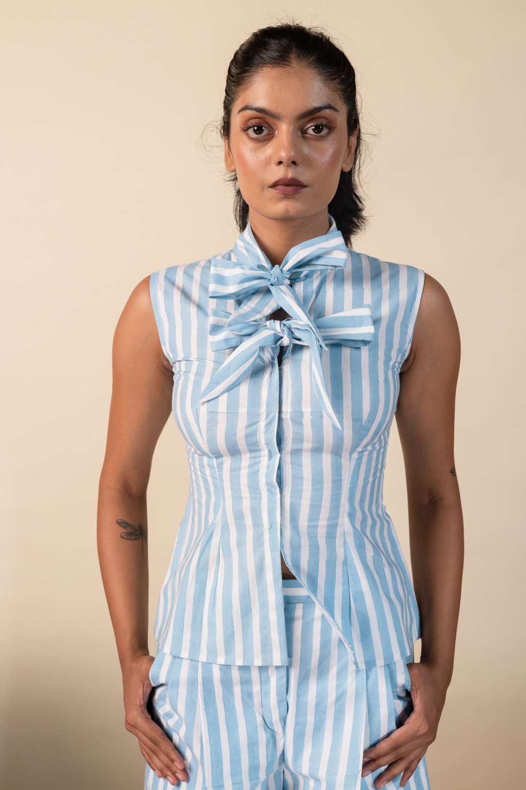 Lekha Tie-Neck Vest