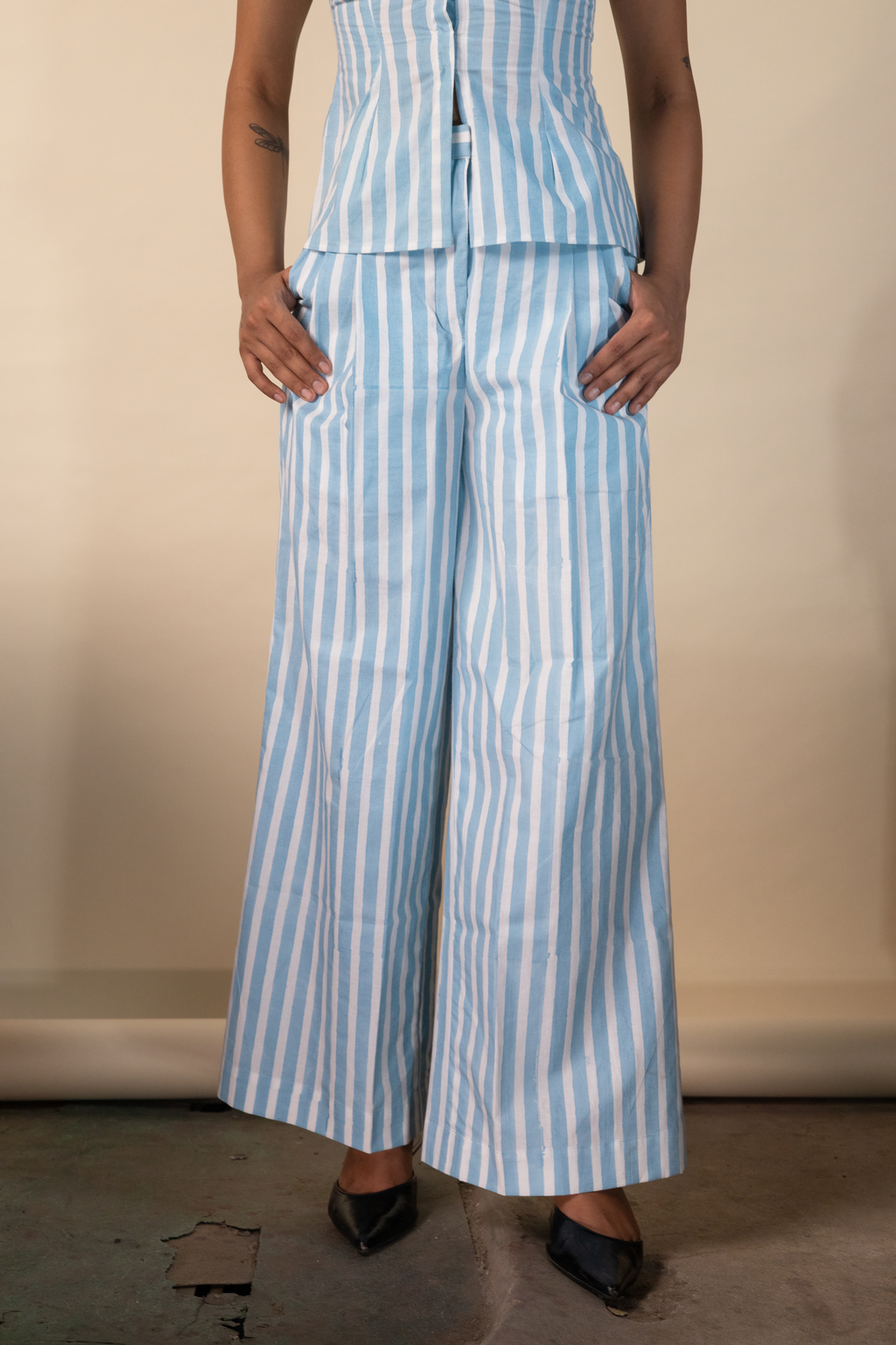 Lekha Pleated Trousers