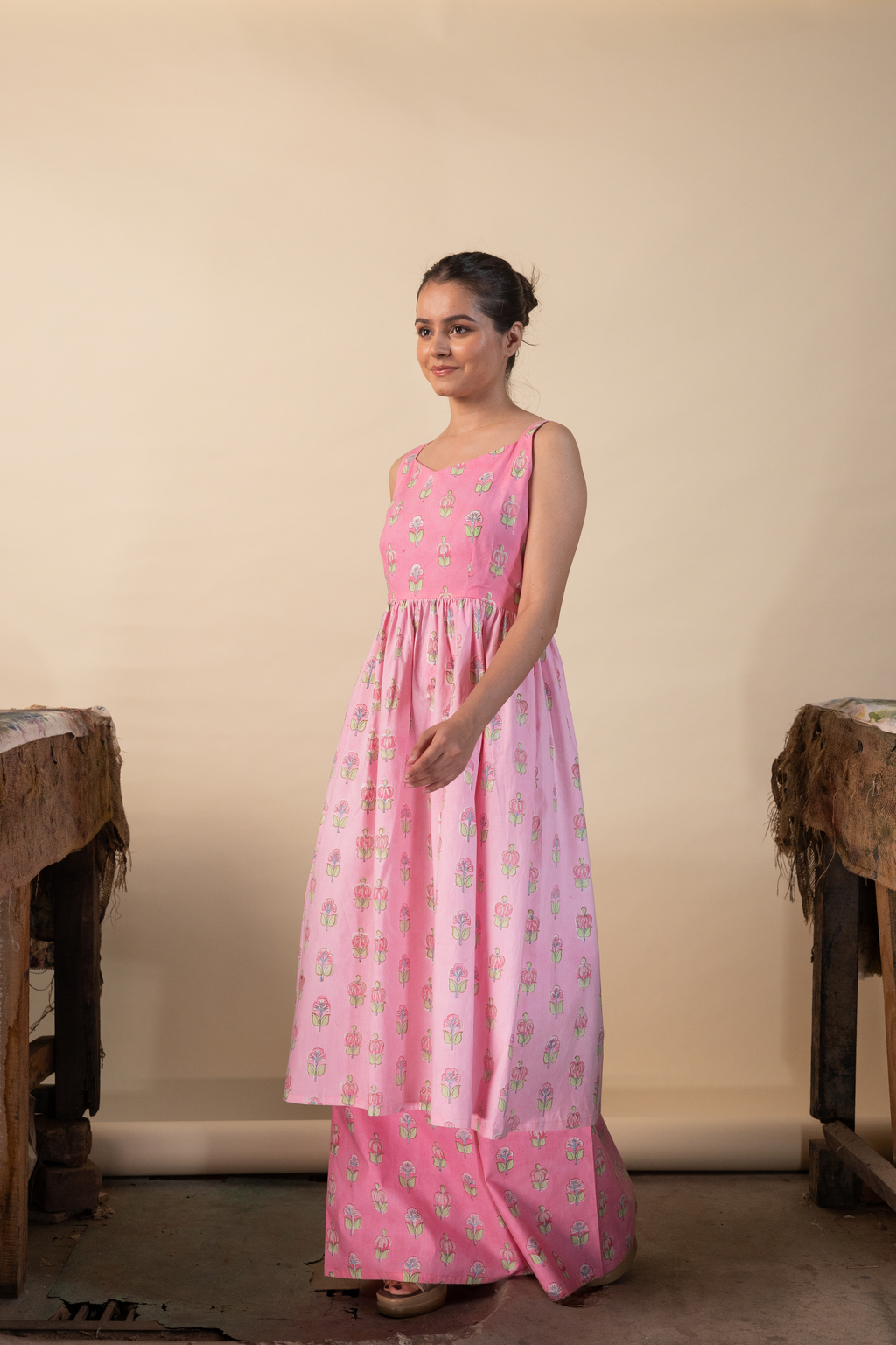 Leher Gathered Anarkali