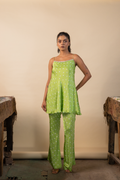 Kairi Swing Tunic paired with flared pants
